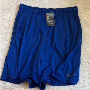 Nike Men’s XL Dry Fit Gym Shorts Blue